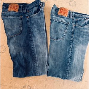 Levi’s 501 jeans 32x32 2 pair